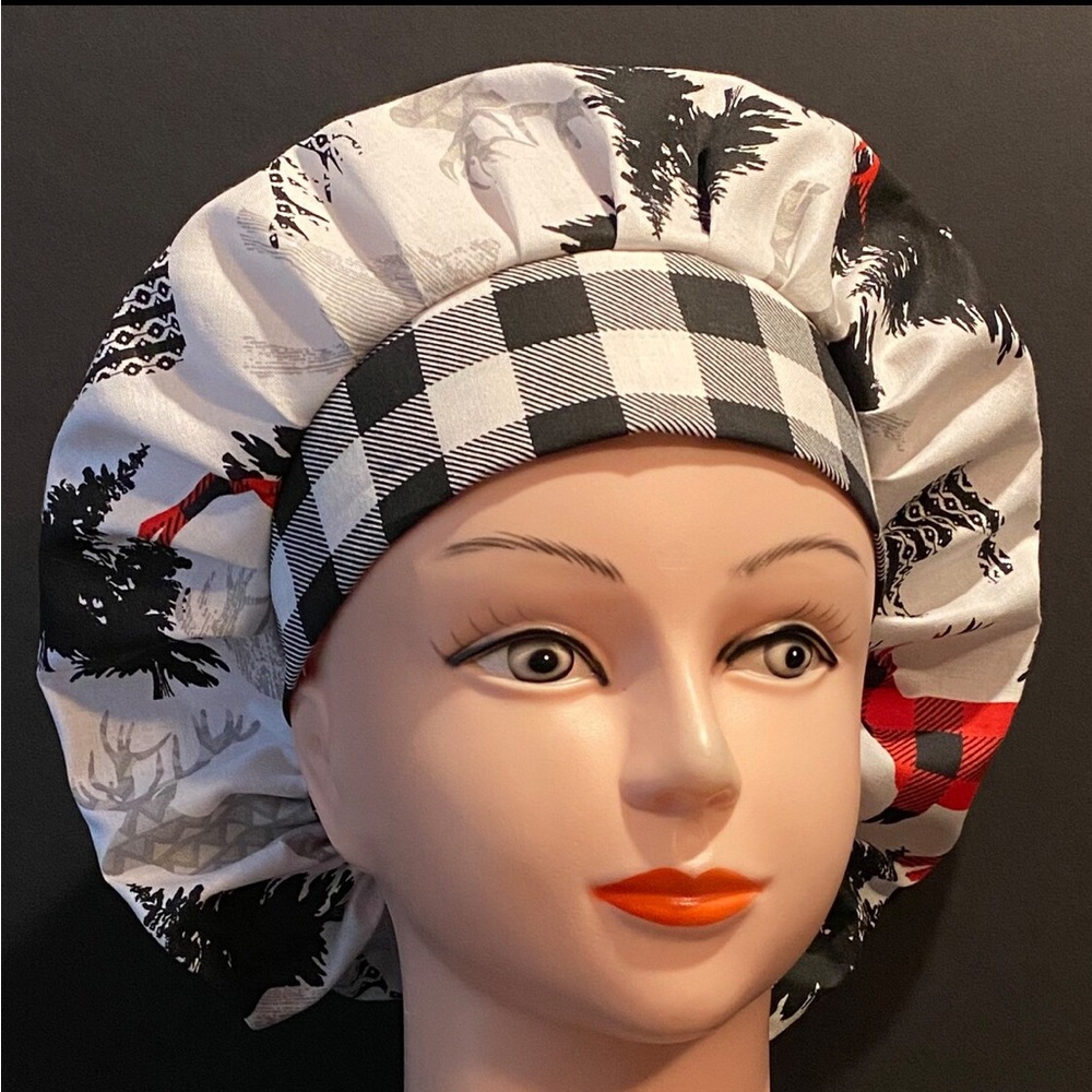 Winter Themed Scrub Hat/Bouffant